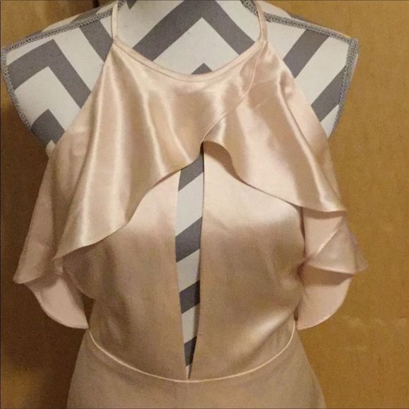 Ruffle Halter Gown  JILL JILL STUART - Picture 7 of 8